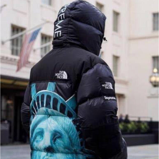 格安 L Supreme The North Face Statue of Liberty Baltoro Jacketシュプリームノースフェイス バルトロジャケット赤