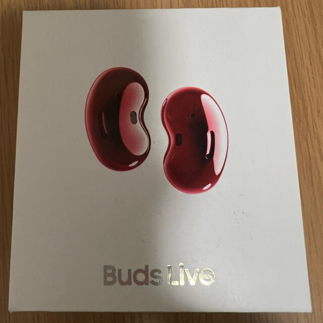 SAMSUNG(サムスン)のGalaxy Buds Live Mystic Red レッド　限定色 スマホ/家電/カメラのオーディオ機器(ヘッドフォン/イヤフォン)の商品写真