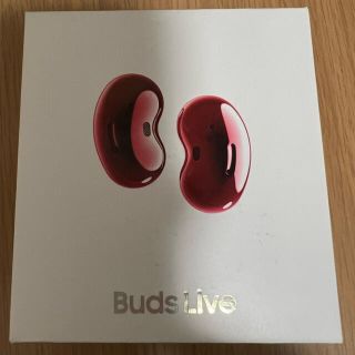 サムスン(SAMSUNG)のGalaxy Buds Live Mystic Red レッド　限定色(ヘッドフォン/イヤフォン)