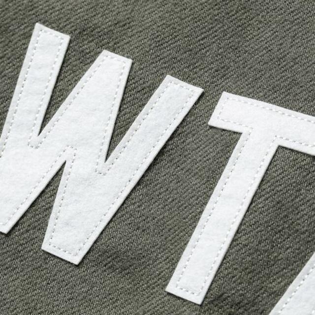 OLIVE DRAB S 21AW WTAPS LEAGUE / LS / CO