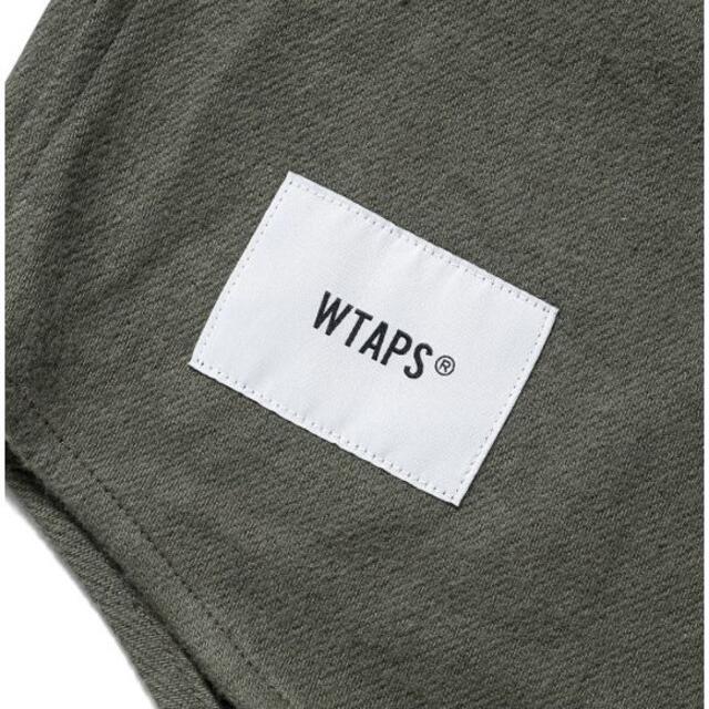 OLIVE DRAB S 21AW WTAPS LEAGUE / LS / CO