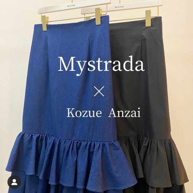 Mystrada(マイストラーダ)のマイストラーダ×COZコラボスカート レディースのスカート(ひざ丈スカート)の商品写真