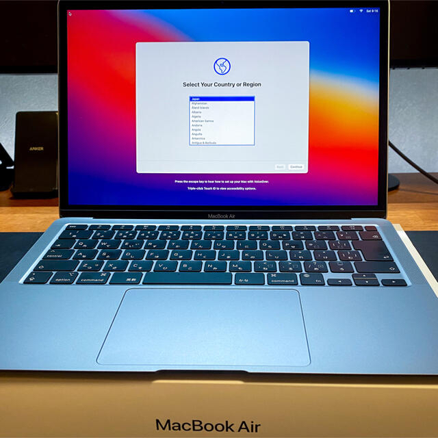 Apple(アップル)の【ヤマダモリ様専用】MacBook Air 13インチ Apple M1 スマホ/家電/カメラのPC/タブレット(ノートPC)の商品写真