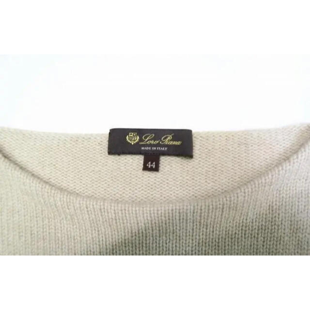 ロロピアーナ Loro Piana カシミヤ100% ニット セーター 44