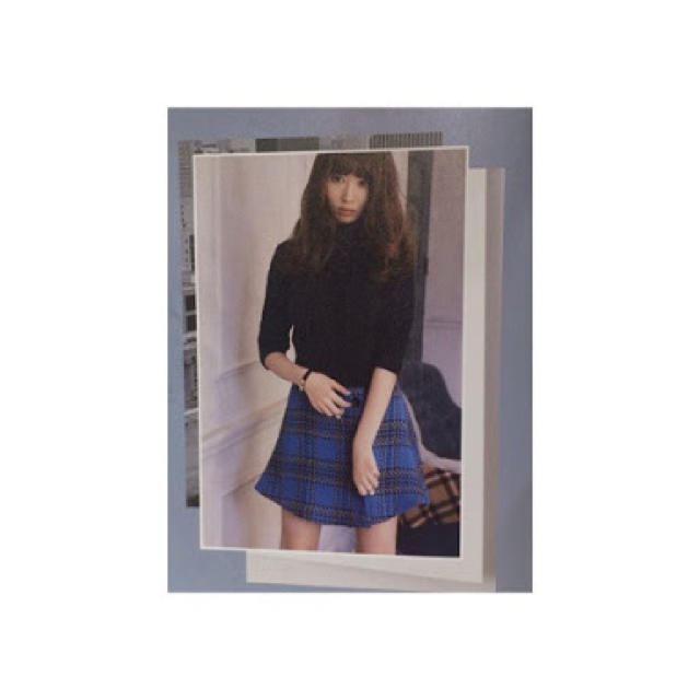 SNIDEL(スナイデル)の小嶋陽菜さん着用 チェックウールフレアスカート レディースのスカート(ミニスカート)の商品写真