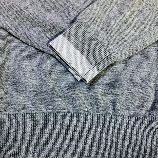 LACOSTE ラコステ/ウール100長袖ニット/ワンポイントワニ/美品