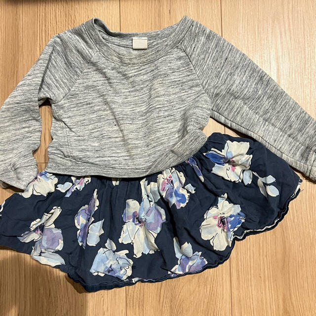 babyGAP(ベビーギャップ)のギャップ 2歳くらい 18-24ヶ月 同梱で150円 キッズ/ベビー/マタニティのキッズ服女の子用(90cm~)(ワンピース)の商品写真