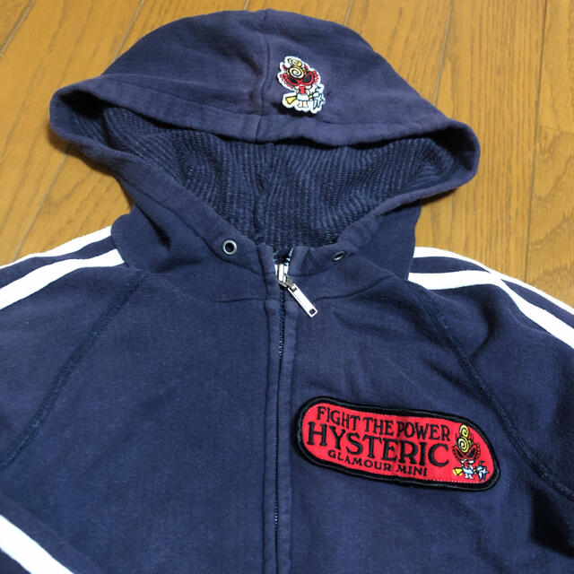 HYSTERIC MINI(ヒステリックミニ)のヒステリックミニ　ヒスミニパーカー　120 キッズ/ベビー/マタニティのキッズ服男の子用(90cm~)(ジャケット/上着)の商品写真