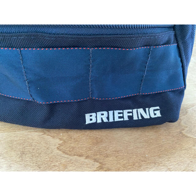 BRIEFING(ブリーフィング)の★BRIEFING★ Bシリーズ★ラウンドポーチ★ネイビー★ブリーフィング スポーツ/アウトドアのゴルフ(バッグ)の商品写真