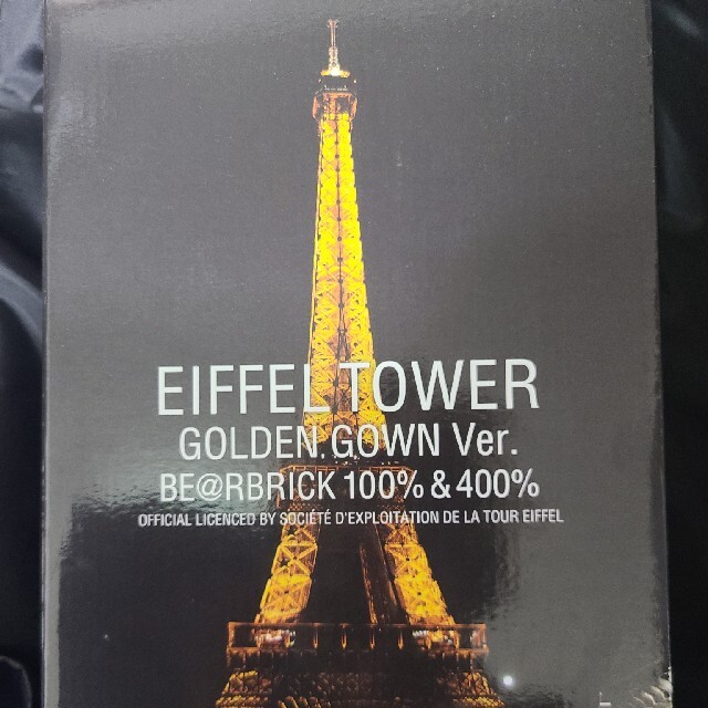 BE@RBRICK EIFFEL TOWER GOLDEN GOWN Ver.フィギュア