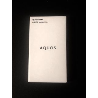 アクオス(AQUOS)のAQUOS sense4 lite Black SIM フリー(スマートフォン本体)