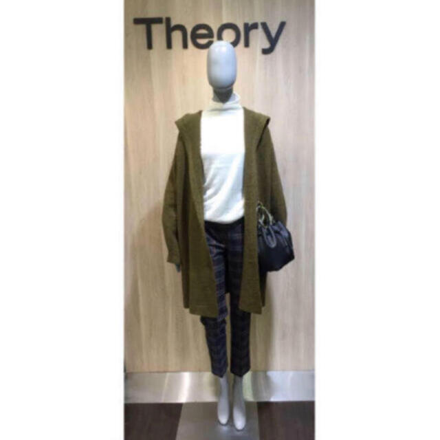 theory(セオリー)のTheory 18aw フーデットコート レディースのジャケット/アウター(ニットコート)の商品写真