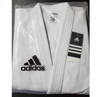 アディダス(adidas)の140cm(1号) adidas 柔道着 白帯付 上下set 棉100% 未使用(相撲/武道)