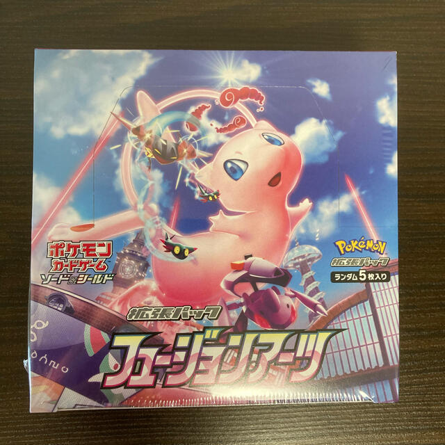 ポケモンカード フュージョンアーツ 1box シュリンク付き