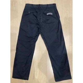 シュプリーム(Supreme)の Supreme Arc Logo Chino Pant 30 Black 黒(チノパン)