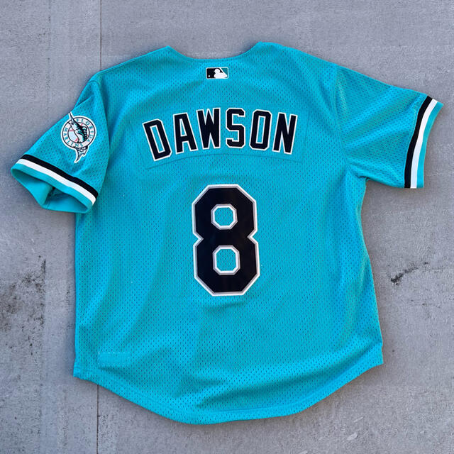 Andre Dawson #8 Florida Marlins Mitchell & Ness BP Baseball