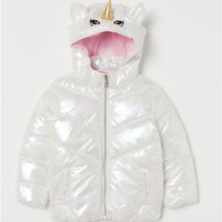 H&M Disney ミニーマウス ダウンジャケット 中綿 大きいサイズ ピンク