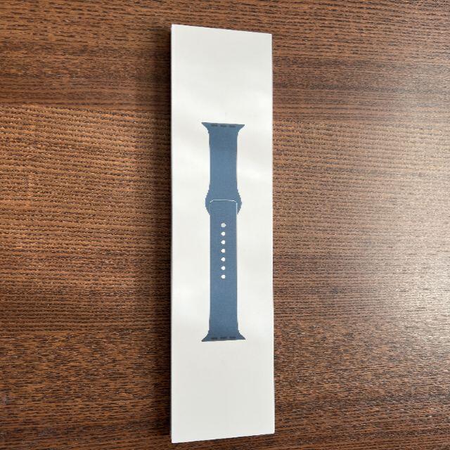 Apple Watch(アップルウォッチ)のapple watch 45mm用アビスブルースポーツバンド - レギュラー メンズの時計(ラバーベルト)の商品写真