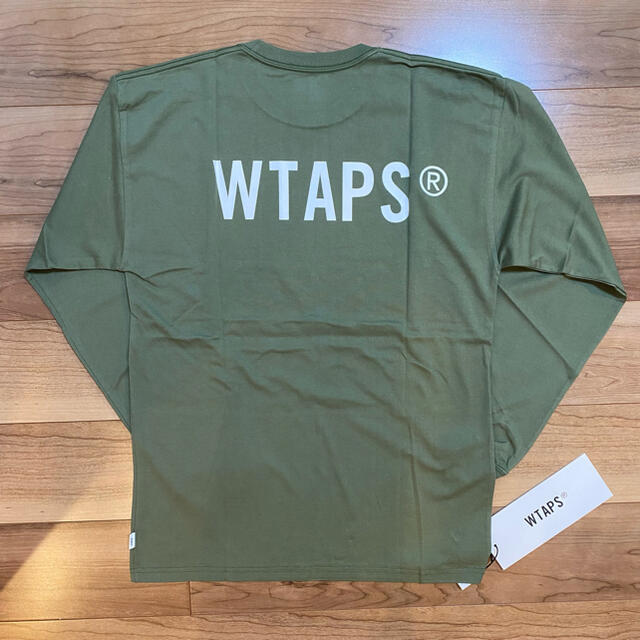 WTAPS VIBES SCREEN L/S TEE OLIVE DRAB XL