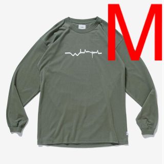 ダブルタップス(W)taps)のWTAPS VIBES SCREEN L/S TEE OLIVE DRAB M(Tシャツ/カットソー(七分/長袖))