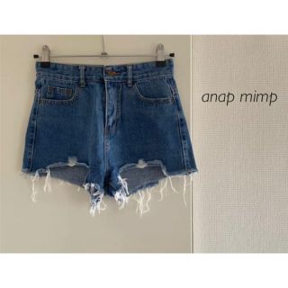 アナップミンピ(anap mimpi)の【専用】anap mimpi ＊デニムショーツ＊denim blue(ショートパンツ)