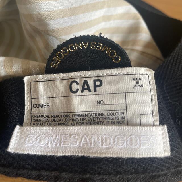 COMME des GARCONS(コムデギャルソン)のカムズアンドゴーズ　キャップ メンズの帽子(キャップ)の商品写真
