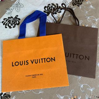 ルイヴィトン(LOUIS VUITTON)のルイヴィトン紙袋2枚セット(ショップ袋)