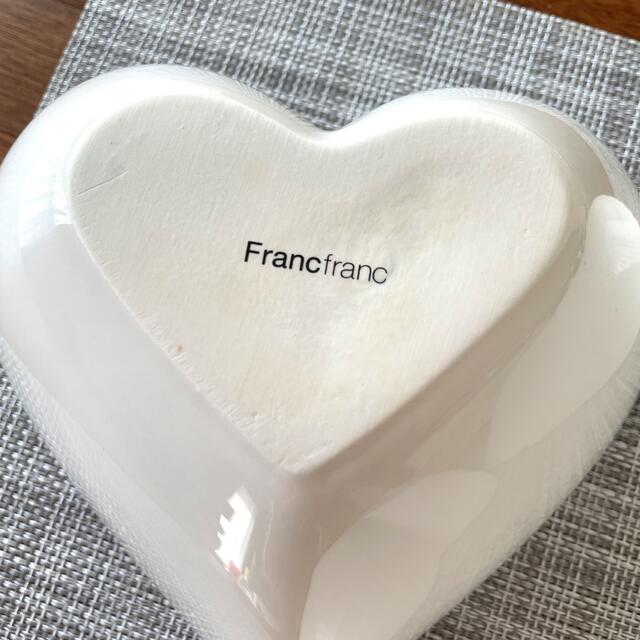 Francfranc(フランフラン)の【Francfranc】ハート皿3点セット インテリア/住まい/日用品のキッチン/食器(食器)の商品写真