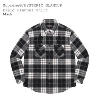 SUPREME シュプリーム ×HYSTERIC GLAMOUR 21SS Plaid Flannel Shirt ヒステリックグラマー フランネル チェックシャツ 長袖シャツ ブラウン