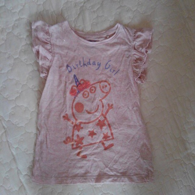 NEXT(ネクスト)のnext Tシャツ　Peppa Pig キッズ/ベビー/マタニティのキッズ服女の子用(90cm~)(Tシャツ/カットソー)の商品写真