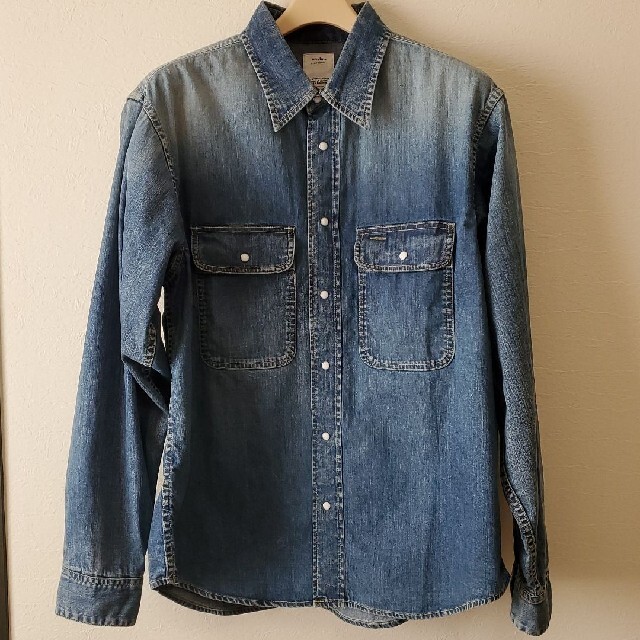 最終価格★ visvim SS HANDYMAN SHIRT DAMAGEDデニムシャツデニムジャケット