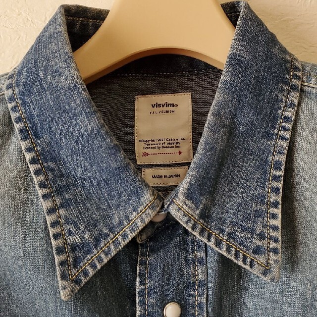 VISVIM(ヴィスヴィム)の最終価格★ visvim SS HANDYMAN SHIRT DAMAGED メンズのトップス(シャツ)の商品写真