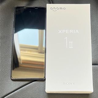 ソニー(SONY)のxperia 1 ii ahamo版 simロック解除済み(スマートフォン本体)