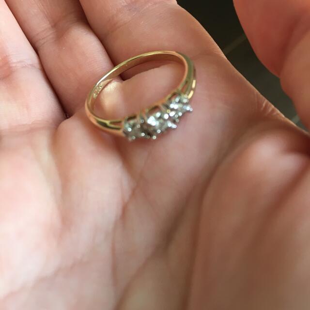 10k 10金　ダイアモンドリング レディースのアクセサリー(リング(指輪))の商品写真