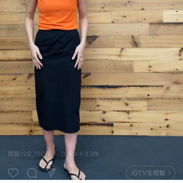 mother(マザー)のforme タイトスカート レディースのスカート(ひざ丈スカート)の商品写真