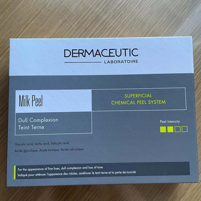 DERMACEUTICミルクピールトリートメント 流行 円 www.gold and