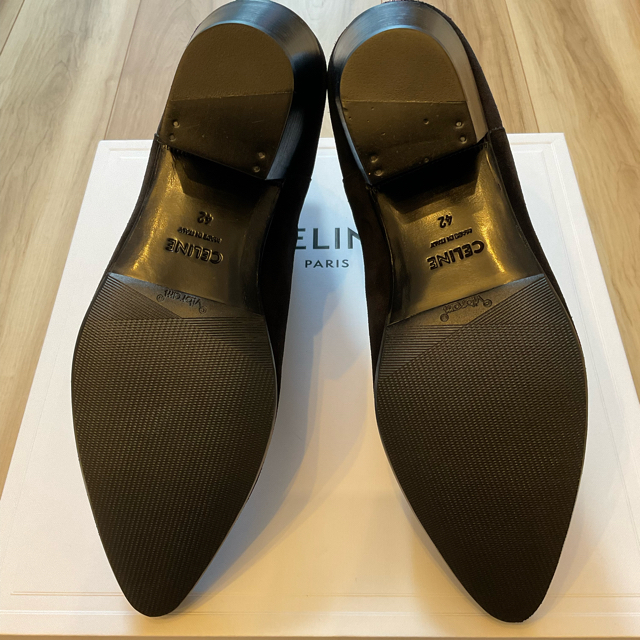 celine(セリーヌ)のCELINE ジャクノ チェルシーブーツ / スエードカーフスキン 42 メンズの靴/シューズ(ブーツ)の商品写真