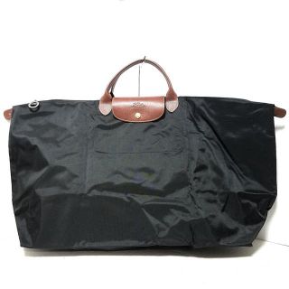 ロンシャン(LONGCHAMP)のロンシャン ハンドバッグ ナイロン×レザー(ハンドバッグ)