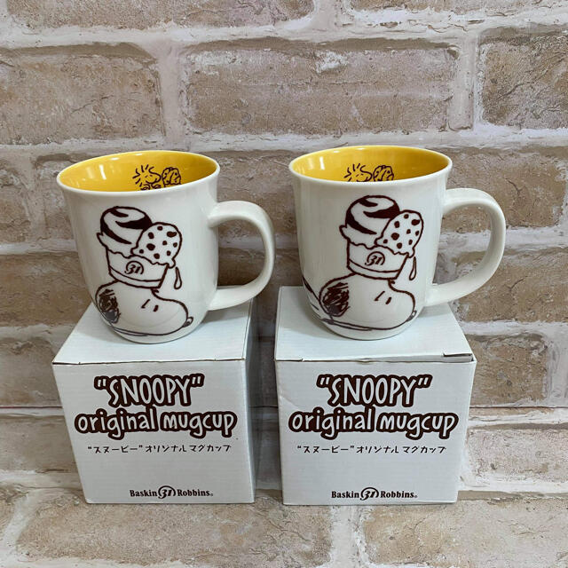 SNOOPY(スヌーピー)のまんまる様希望　スヌーピーマグカップ　31アイスクリーム エンタメ/ホビーのおもちゃ/ぬいぐるみ(キャラクターグッズ)の商品写真