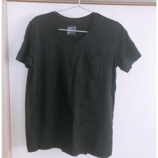 ムジルシリョウヒン(MUJI (無印良品))の黒　Tシャツ(Tシャツ(半袖/袖なし))