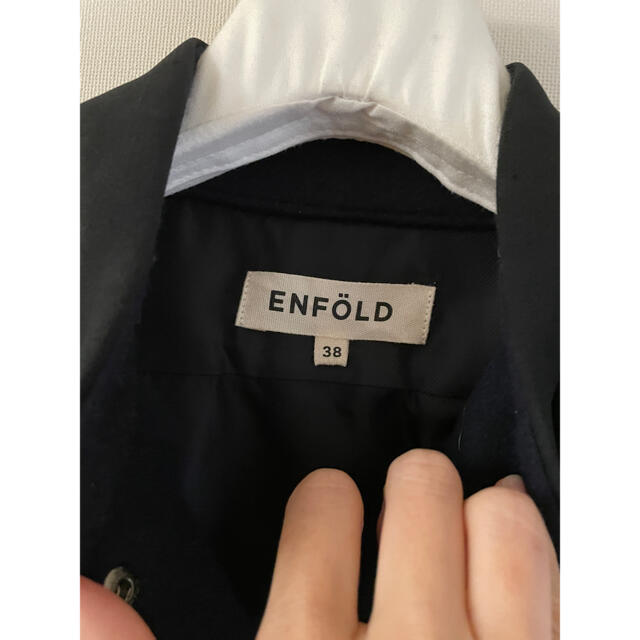 ENFOLD(エンフォルド)の★新品2020FW★ENFOLD ウール100% ショートコート レディースのジャケット/アウター(ノーカラージャケット)の商品写真