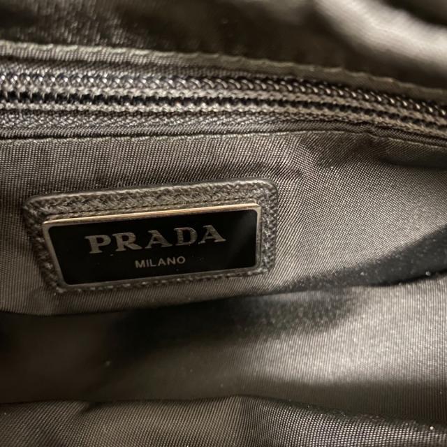 PRADA - 黒の通販 by ブランディア｜プラダならラクマ - PRADA(プラダ) ショルダーバッグ美品 国産即納