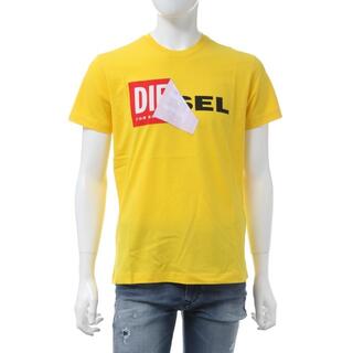 ディーゼル(DIESEL)のDIESEL Tシャツ T DIEGO QA T-SHIRT イエロー　L(Tシャツ/カットソー(半袖/袖なし))