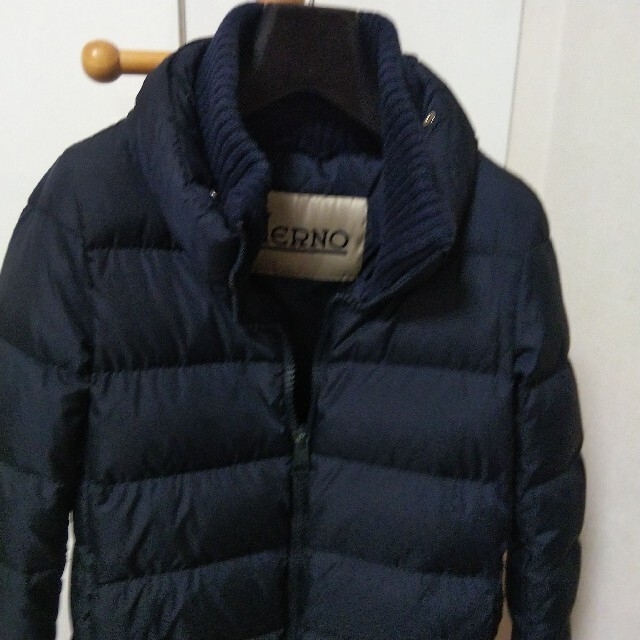 HERNO - 美品 HERNO ヘルノ レディース ニット襟 フード付き ダウン ...