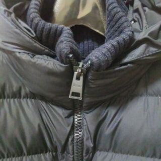HERNO - 美品 HERNO ヘルノ レディース ニット襟 フード付き ダウン