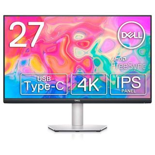 デル(DELL)の新品 DELL 4K USB-C IPS非光沢 回転・上下・旋回 10.7億色(ディスプレイ)