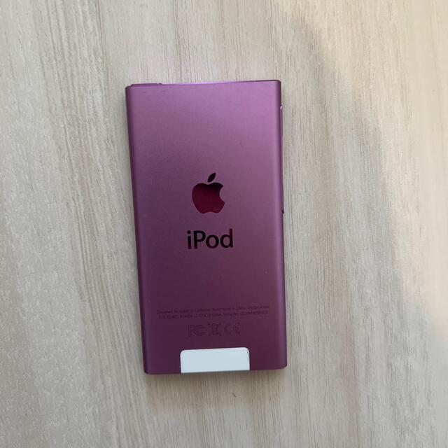 Apple(アップル)のiPod nano スマホ/家電/カメラのオーディオ機器(ポータブルプレーヤー)の商品写真