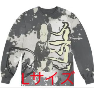 フラグメント(FRAGMENT)のTravis Scott x Fragment x Kaws ロンT Lサイズ(Tシャツ/カットソー(七分/長袖))