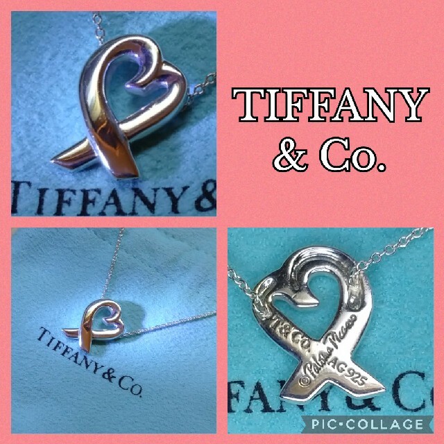 ✨ TIFFANY ✨ ティファニー ネックレス　ラビングハート シルバー