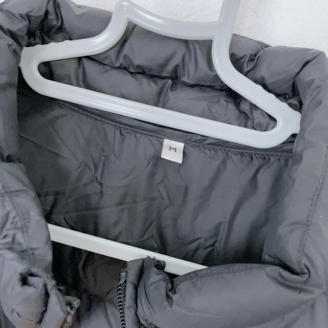 MUJI (無印良品)(ムジルシリョウヒン)の無印 ダウン レディース Mサイズ 黒 レディースのジャケット/アウター(ダウンジャケット)の商品写真